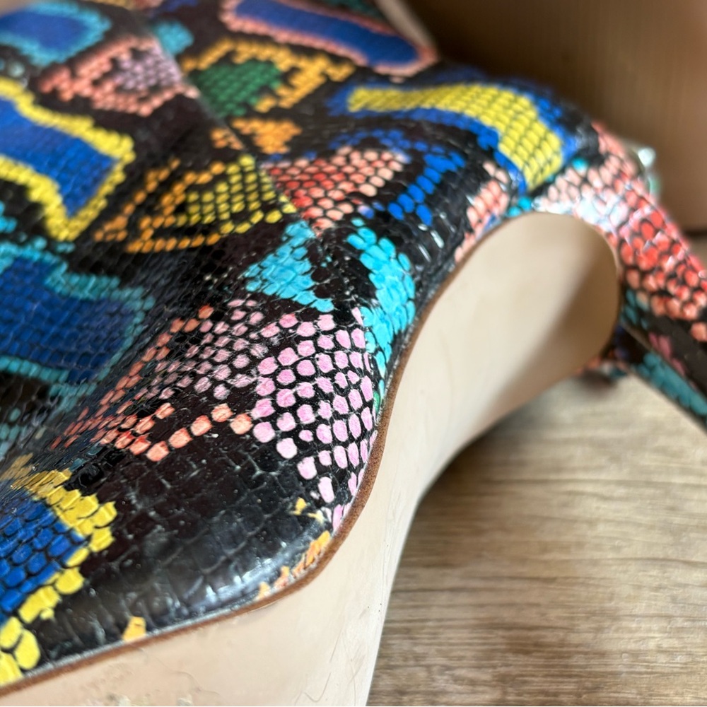 Steve Madden Multicolor Patterned Heeled Boots - image 5